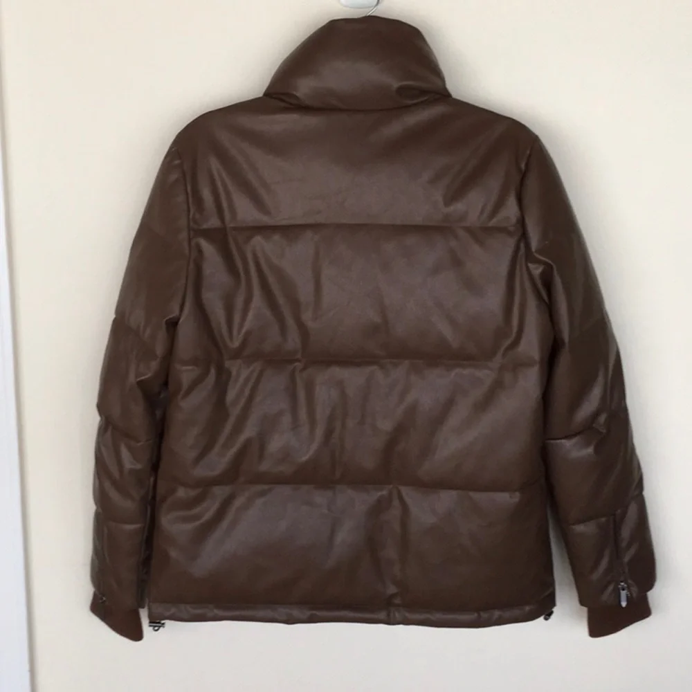 EUC BCBGMAXAZRIA Vegan Puffer - Picture 3 of 5